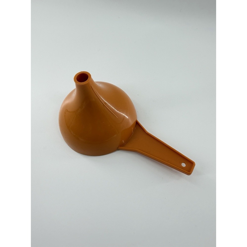 Tupperware Funnel Harvest Orange #1227 Vintage Hershey Kiss